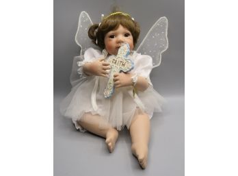 Julie Good Kruger Angel Doll With Faith Charm