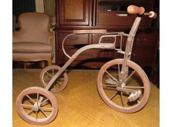 Decorative Metal/wood Tricycle