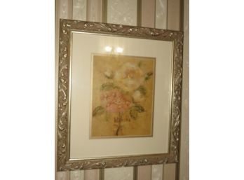 'blanche' & 'Rose' Framed Wall Decor - Set Of 2