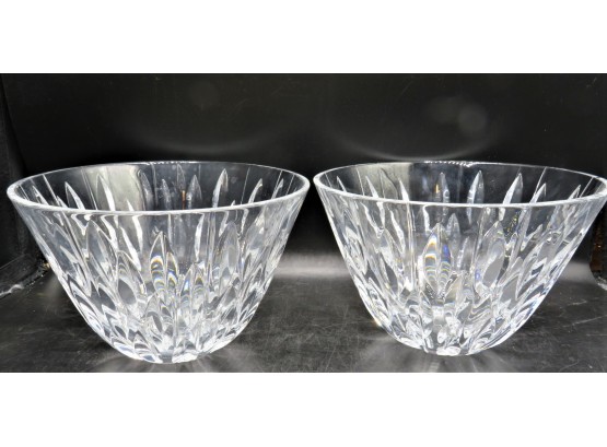 Crystal Bowls - Set Of 2