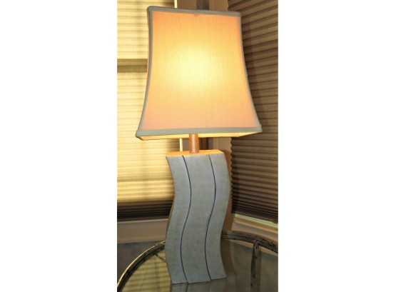 Metal Table Lamp With Shade