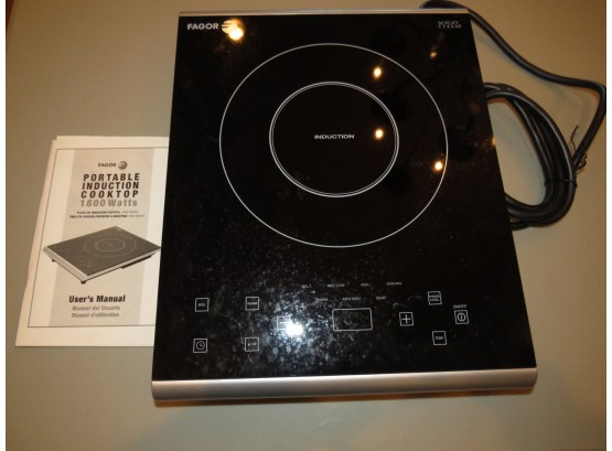 Fagor Portable Induction Electric Cooktop Model #670041470