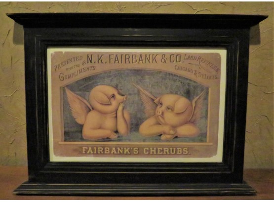 N.k. Fairbanks & Co. 'fairbank's Cherubs' Framed Decor