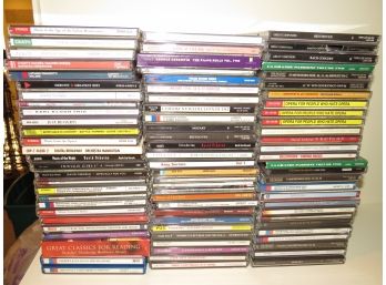 CD's Assorted Lot Of 80 Classical Music & More