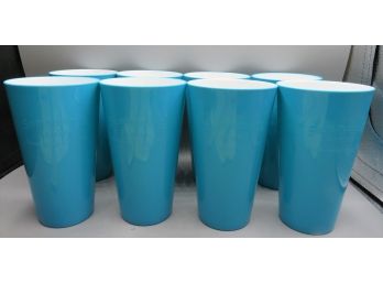 Summerville Farms Blue Plastic Cups - Set Of 8
