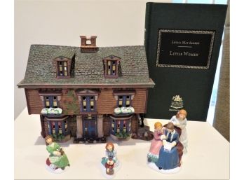 Department 56  'little Women The March Residence'  Lighted House - In Original Box