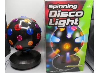 Spinning Disco Light Seasonal Visions Intl.  8'ball - In Original Box