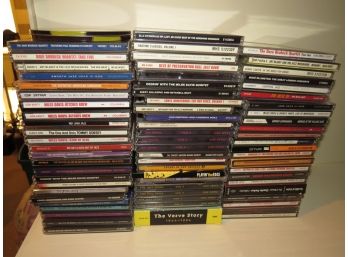 CD's Assorted Lot Of 71 Jazz Music & More