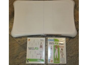 Wii Balance Board #RVL-021 With 2 Games & 2 Controllers - Lot Of 5