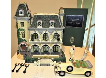 Department 56 'the Great Gatsby West Egg Mansion' Lighted House - In Original Box