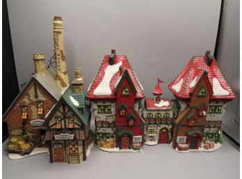 Department 56 Lighted Houses - In Original Boxes - Lot Of 2