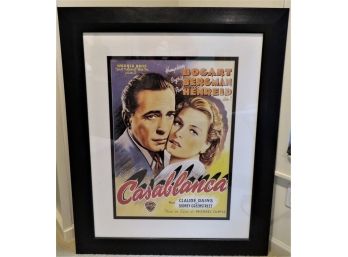 Casablanca Framed Poster