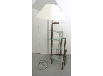 Glass Shelf Adjustable Floor Lamp (80)