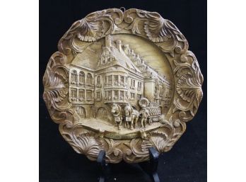 Munchen Hofbrauhaus Wood Carved Wall Plaque (119)