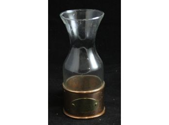 Copper Base Glass Vase (116)