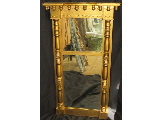 Gold-tone Framed Wall Mirror