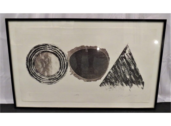 James Rosenquist 'swing Screen' Framed Lithograph - Signed & Numbered