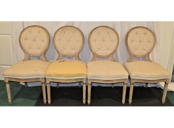Four Hands Stella Dining Upholstered Seat Chairs - Set Of 4