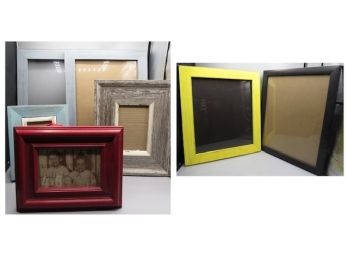 Picture Frames - Assorted Lot Of 7