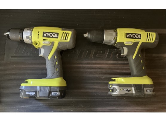 Ryobi Cordless Drills With Batteries No Chargers