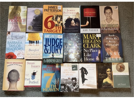 Assorted Lot Of Books 19 Books Total