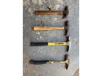 Assorted Hammers 4 Hammers Total