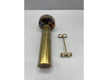 Vintage Brass Kaleidoscope With Stand