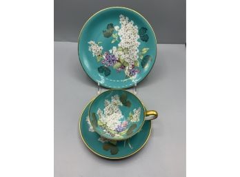 Two Bavaria Tea Cup Saucer Dessert Plate 3 Piece Lot