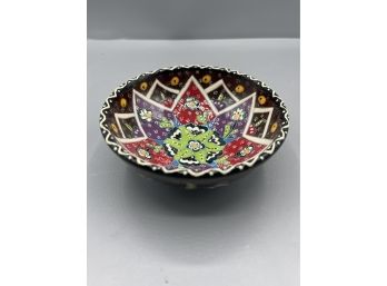 Colorful Hand Crafted Ceramic Bowl