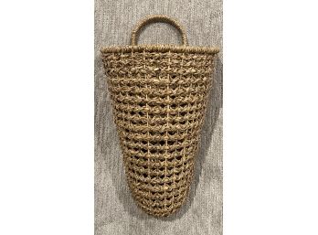 Decorative Wicker Hanging Basket