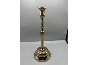 Godinger Polished Brass Candlestick Holder
