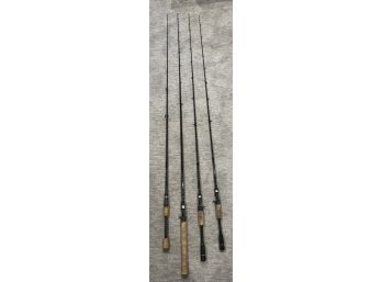 Dobyns Sierra/fury Series Fishing Rods - 4 Total - NEW