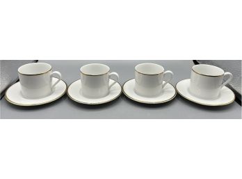 Tiffany And Co Porcelain Tea Cup Set - 4 Sets Total