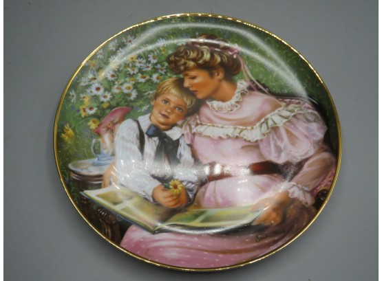 Reco Times Remembered By Sandra Kuck Plate W/certificate Of Authenticity In Original Box