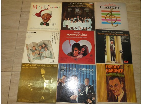 Vintage Vinyl Records - Assorted Lot