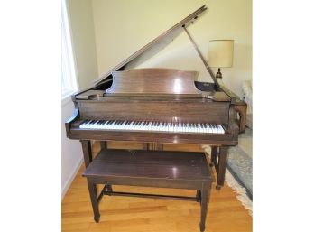 Weber Player Piano No. 157329 With Storage Bench