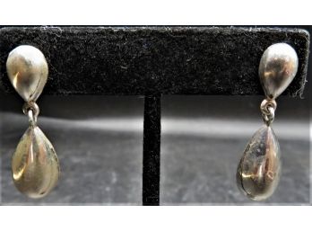 Sterling Silver Hanging Earrings 0.13 Ozt