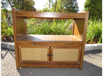 Television Storage Console With Shelf & 2 Doors