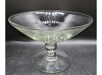 Glass Footed Serving Bowl
