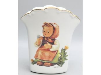 M.j. Hummel 'make A Wish' Porcelain Vase