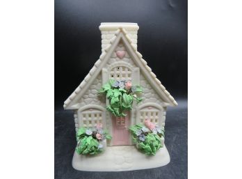 Department 56 ' The Springtime Cottage' Ceramic House Candleholder