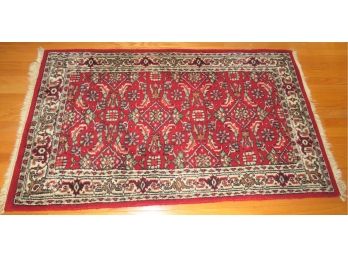 Persian Style Red Multi Area Rug 64' X 36'