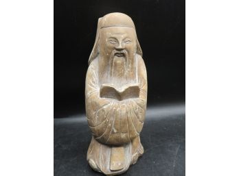 Austin Productions Inc. 1975 Confucius Hardstone Chinese Carving