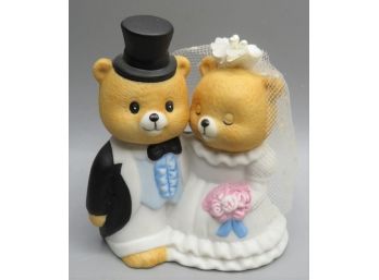 Russ Bride & Groom Bears Figurine
