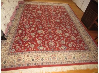 Red/ivory Area Rug 128' X 98'