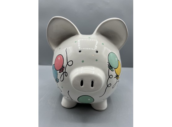 Hand Painted Ceramic Piggy Bank