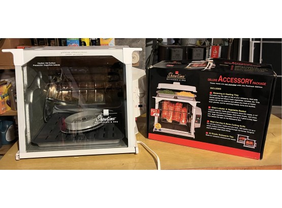 Showtime Rotisserie BBQ Machine With Accessories