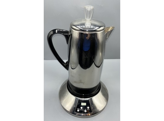 Farberware Stainless Steel Electric Coffee Pot Model FCP.512
