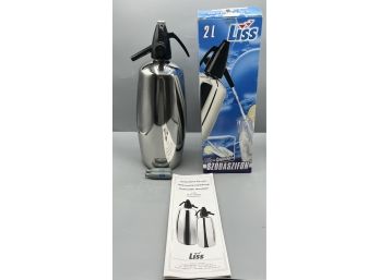 Liss 2L Soda Syphon - Box Included