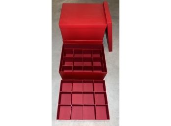 Cardboard Ornament Storage Boxes - 3 Total